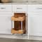 Household Essentials Glidez Wood 2-Tier Cabinet Organizer